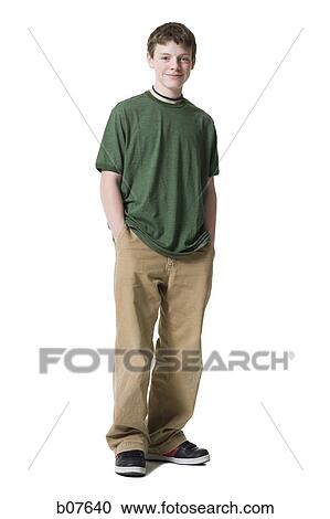 Teenage boy posing View Large Photo Image Stock Image - Teenage boy posing. Fotosearch