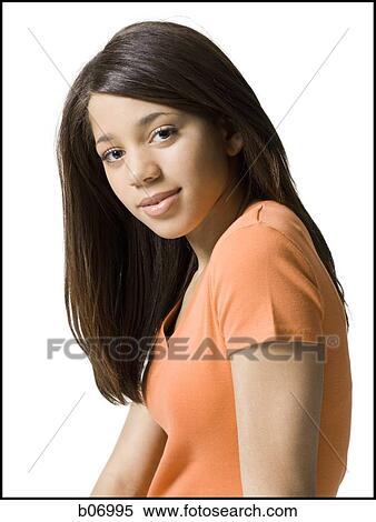 Stock Photography - Teenage girl. Fotosearch
