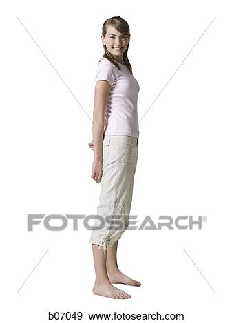 Teenager standing View Large Photo Image Stock Photo - Teenager standing. Fotosearch