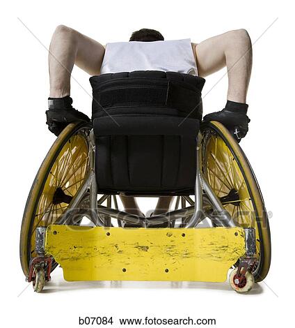 Picture - Wheelchair athlete. Fotosearch