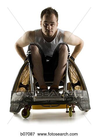 Stock Photo - Wheelchair athlete. Fotosearch