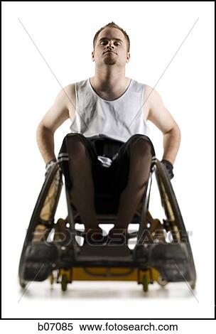 Stock Photography - Wheelchair athlete. Fotosearch