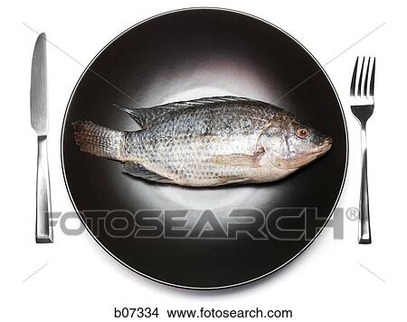 Whole fish in a plate View Large Photo Image Picture - Whole fish in a plate. Fotosearch