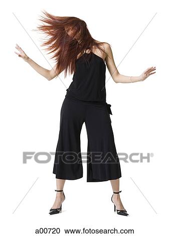 Woman dancing View Large Photo Image Stock Image - Woman dancing. Fotosearch