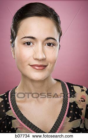 Woman smiling and posing View Large Photo Image Picture - Woman smiling and posing. Fotosearch