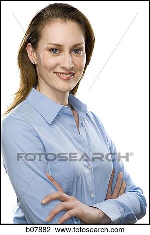 Woman smiling and posing View Large Photo Image Stock Image - Woman smiling and posing. Fotosearch