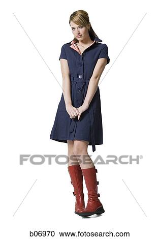 Woman standing View Large Photo Image Stock Image - Woman standing. Fotosearch