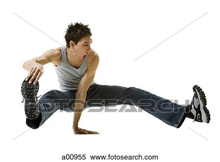Young man break dancing View Large Photo Image Stock Photography - Young man break dancing. Fotosearch