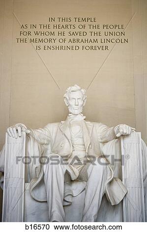 Abraham Lincoln statue View Large Photo Image Stock Image - Abraham Lincoln statue. Fotosearch
