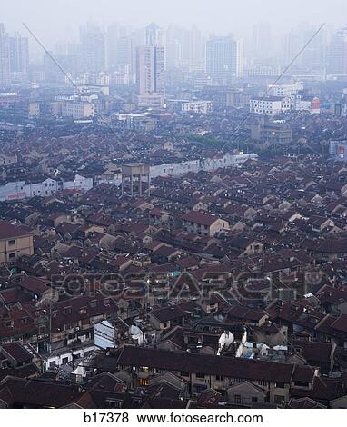 Aerial view of city View Large Photo Image Stock Photo - Aerial view of city. Fotosearch