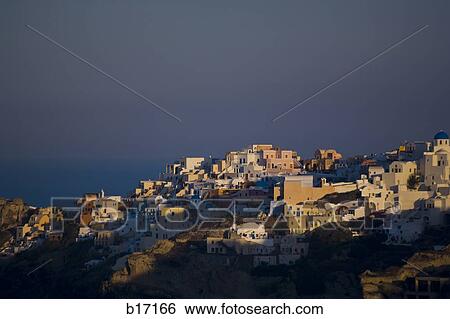 Aerial view of village at dusk View Large Photo Image Stock Photograph - Aerial view of village at dusk. Fotosearch