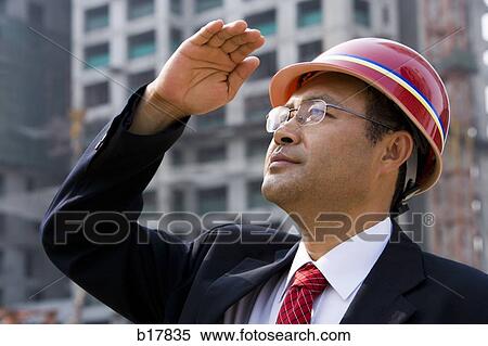 Architect on the job site. View Large Photo Image Stock Photography - Architect on the job site.. Fotosearch