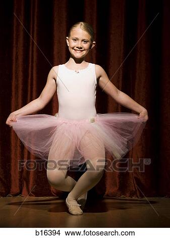 Ballerina girl on stage curtsying View Large Photo Image Picture - Ballerina girl on stage curtsying. Fotosearch