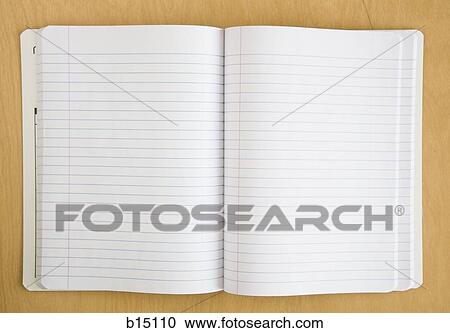 Blank notebook View Large Photo Image Stock Image - Blank notebook. Fotosearch