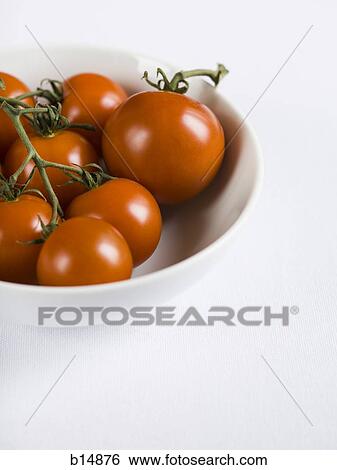 Bowl of tomatoes View Large Photo Image Stock Photograph - Bowl of tomatoes. Fotosearch