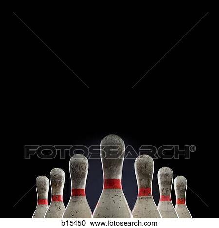 Bowling pins top half only View Large Photo Image Stock Image - Bowling pins top half only. Fotosearch