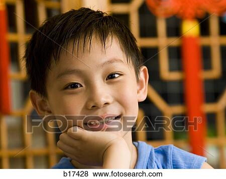 Closeup of boy smiling View Large Photo Image Stock Photo - Closeup of boy smiling. Fotosearch