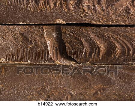 Stock Image - Closeup of chocolate. Fotosearch