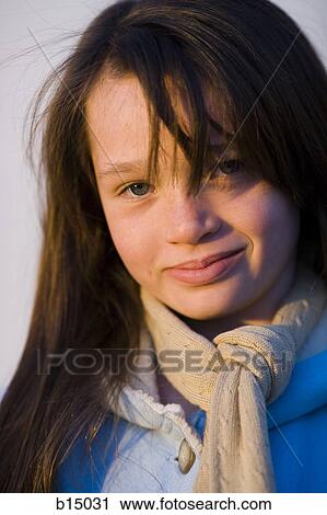 Closeup of girl smiling View Large Photo Image Stock Image - Closeup of girl smiling. Fotosearch