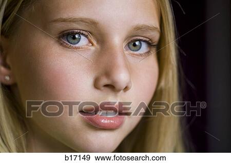 Closeup of girl View Large Photo Image Stock Photo - Closeup of girl. Fotosearch