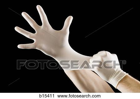 Closeup of hands with rubber gloves View Large Photo Image Stock Image - Closeup of hands with rubber gloves. Fotosearch