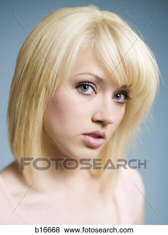 Closeup of woman View Large Photo Image Stock Photo - Closeup of woman. Fotosearch