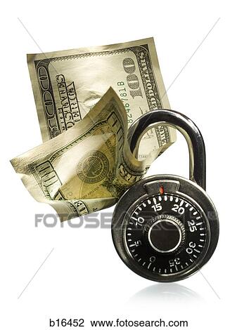 Combination lock with US hundred dollar bill View Large Photo Image Stock Image - Combination lock with US hundred dollar bill. Fotosearch