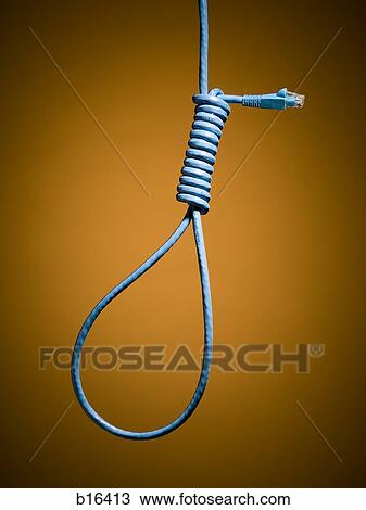Computer connectors in shape of noose View Large Photo Image Stock Image - Computer connectors in shape of noose. Fotosearch