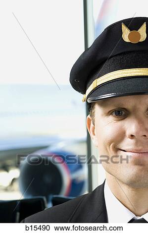 Cross section closeup of pilot smiling View Large Photo Image Stock Image - Cross section closeup of pilot smiling. Fotosearch