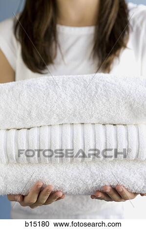 Detailed view of towels View Large Photo Image Stock Image - Detailed view of towels. Fotosearch