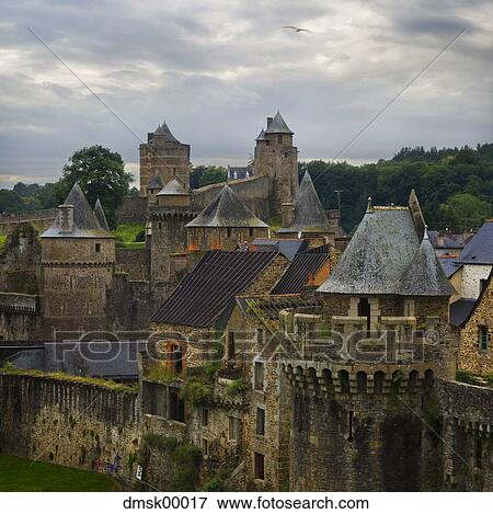 Stock Photo - European castle. Fotosearch