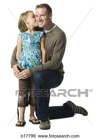 Stock Photo - Father and daughter.. Fotosearch