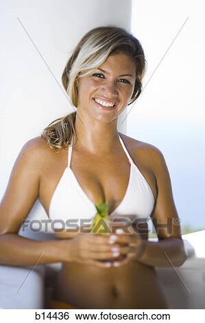 Girl in swimsuit View Large Photo Image Stock Photograph - Girl in swimsuit. Fotosearch