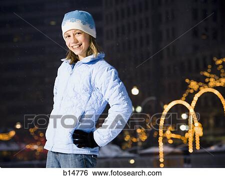 Girl with braces smiling outdoors in winter View Large Photo Image Stock Photograph - Girl with braces smiling outdoors in winter. Fotosearch