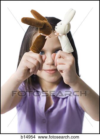Girl with finger puppets View Large Photo Image Picture - Girl with finger puppets. Fotosearch