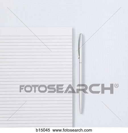 Lined paper with pen View Large Photo Image Stock Photography - Lined paper with pen. Fotosearch