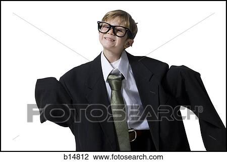 Little boy dressed as business executive View Large Photo Image Stock Image - Little boy dressed as business executive. Fotosearch