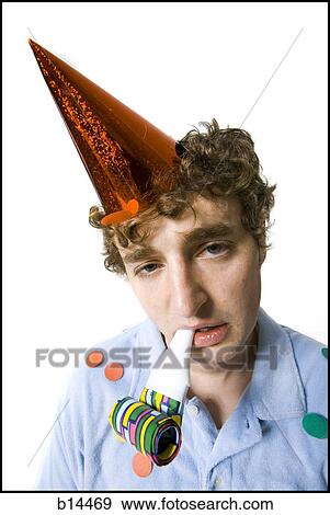 Man celebrating birthday View Large Photo Image Stock Photo - Man celebrating birthday. Fotosearch