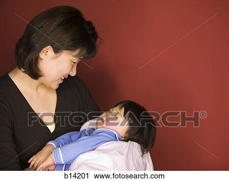 Stock Image - Mother and daughter. Fotosearch