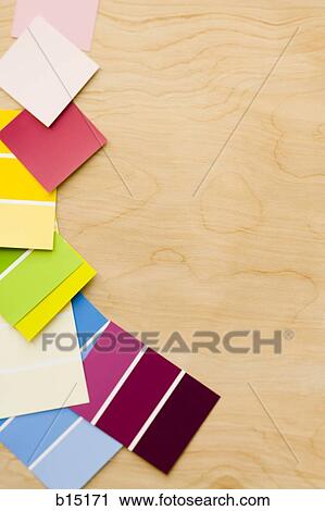 Overhead view of paint chips View Large Photo Image Stock Image - Overhead view of paint chips. Fotosearch