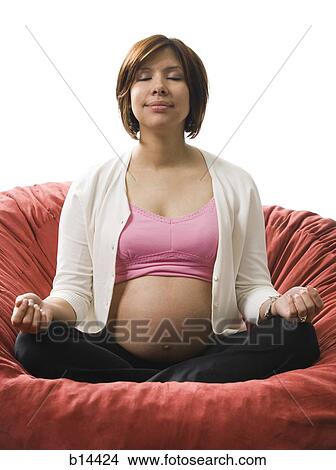 Picture - Pregnant Woman. Fotosearch