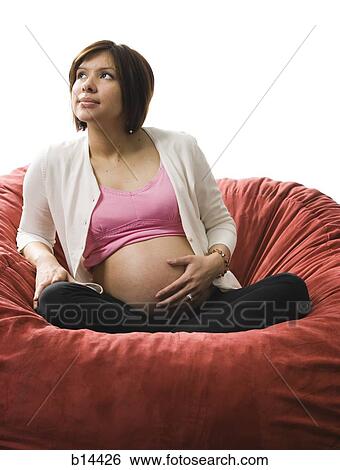 Stock Photograph - Pregnant Woman. Fotosearch