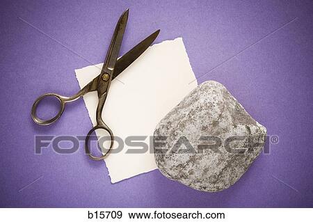 Rock paper and scissors View Large Photo Image Stock Photo - Rock paper and scissors. Fotosearch