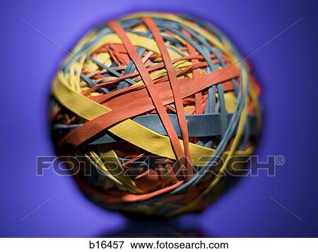 Rubberband ball View Large Photo Image Stock Photo - Rubberband ball. Fotosearch