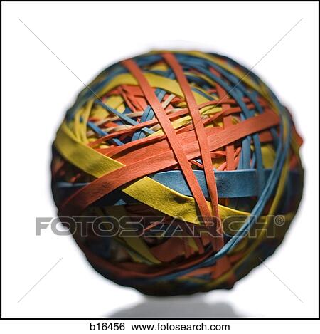 Rubberband ball View Large Photo Image Stock Photograph - Rubberband ball. Fotosearch