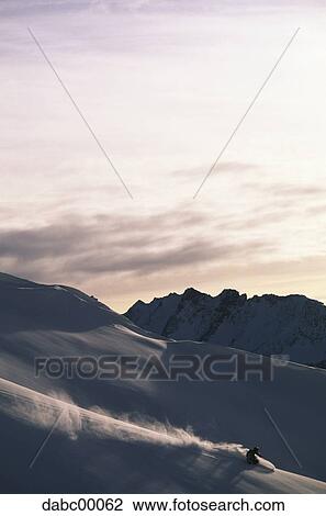 Snowboarder on mountain snowboarding View Large Photo Image Stock Image - Snowboarder on mountain snowboarding. Fotosearch