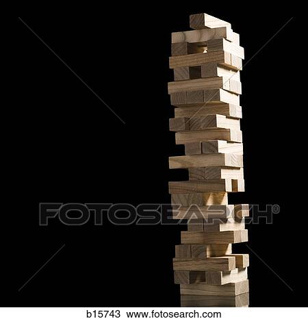 Stack of wooden blocks View Large Photo Image Stock Image - Stack of wooden blocks. Fotosearch