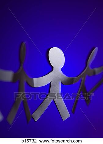 Three paper people cutouts View Large Photo Image Stock Image - Three paper people cutouts. Fotosearch