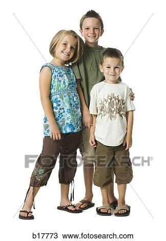Two Brothers and a sister. View Large Photo Image Stock Image - Two Brothers and a sister.. Fotosearch
