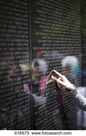 Vietnam Veterans Memorial with finger pointing View Large Photo Image Stock Image - Vietnam Veterans Memorial with finger pointing. Fotosearch